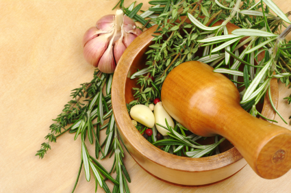 Rustic Garden Herbs