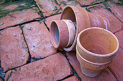 Rustic Flower Pots