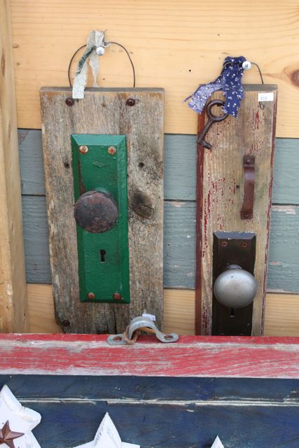 Vintage Door Knob Decor