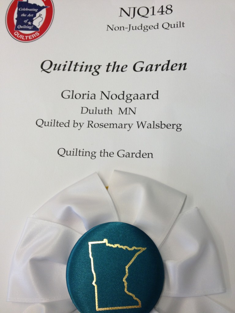 Garden Quilt Award