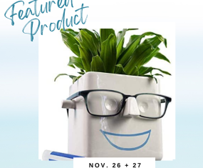 Face Planter + Eyeglasses Holder