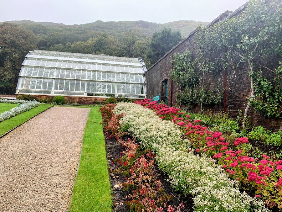 Walled Victorian Gardens at Kylemore Abbey Ireland