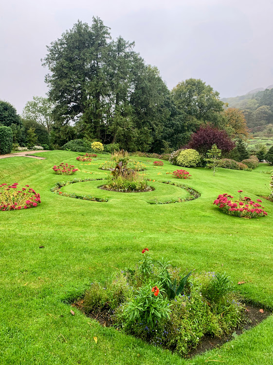 Kylemore Abbey flower gardens